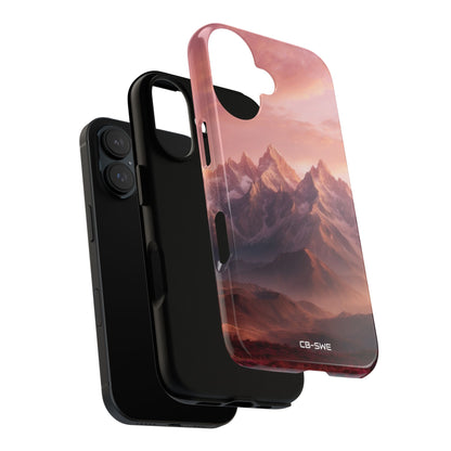 Vibrant Peaks Emerge - iPhone Case