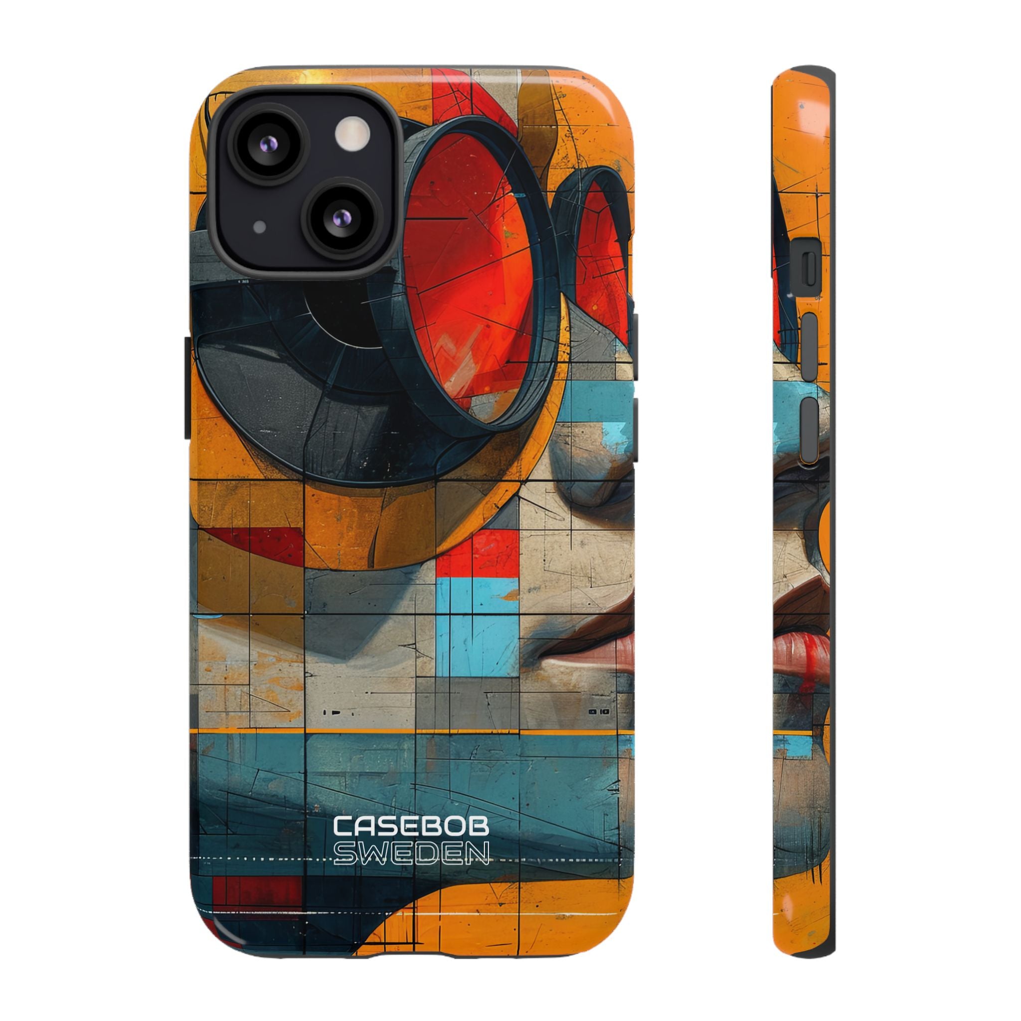 Futuristic Cubist Visions iPhone 13 - Tough