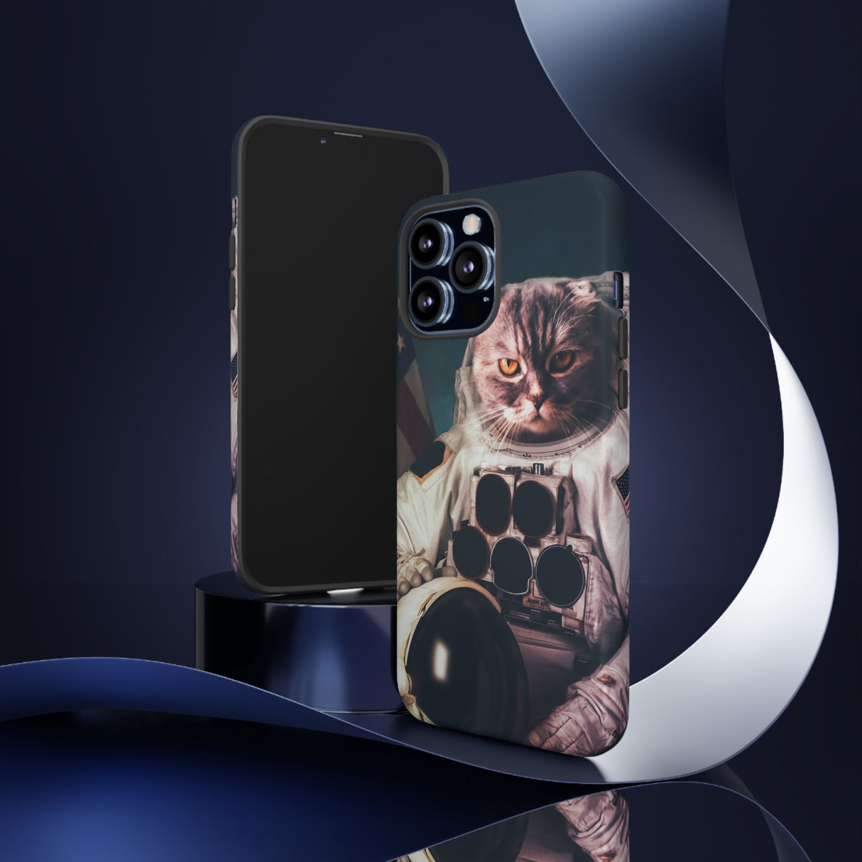 Cat Astronaut - Protective Phone Case