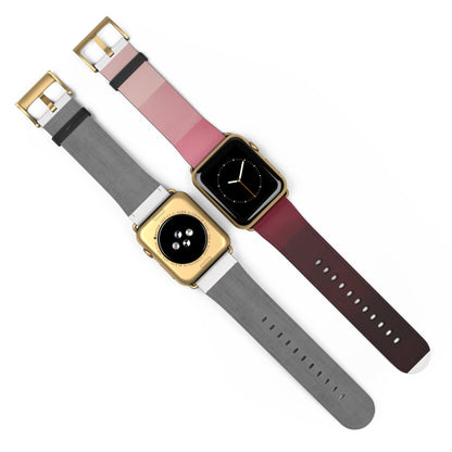 Blushing Stripes - Watch Band