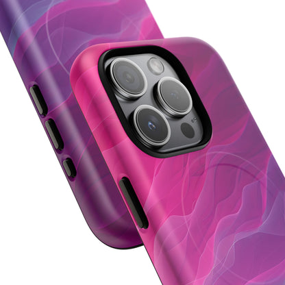 Gradient Oceanflow Waves iPhone 15 | Tough+ Phone Case