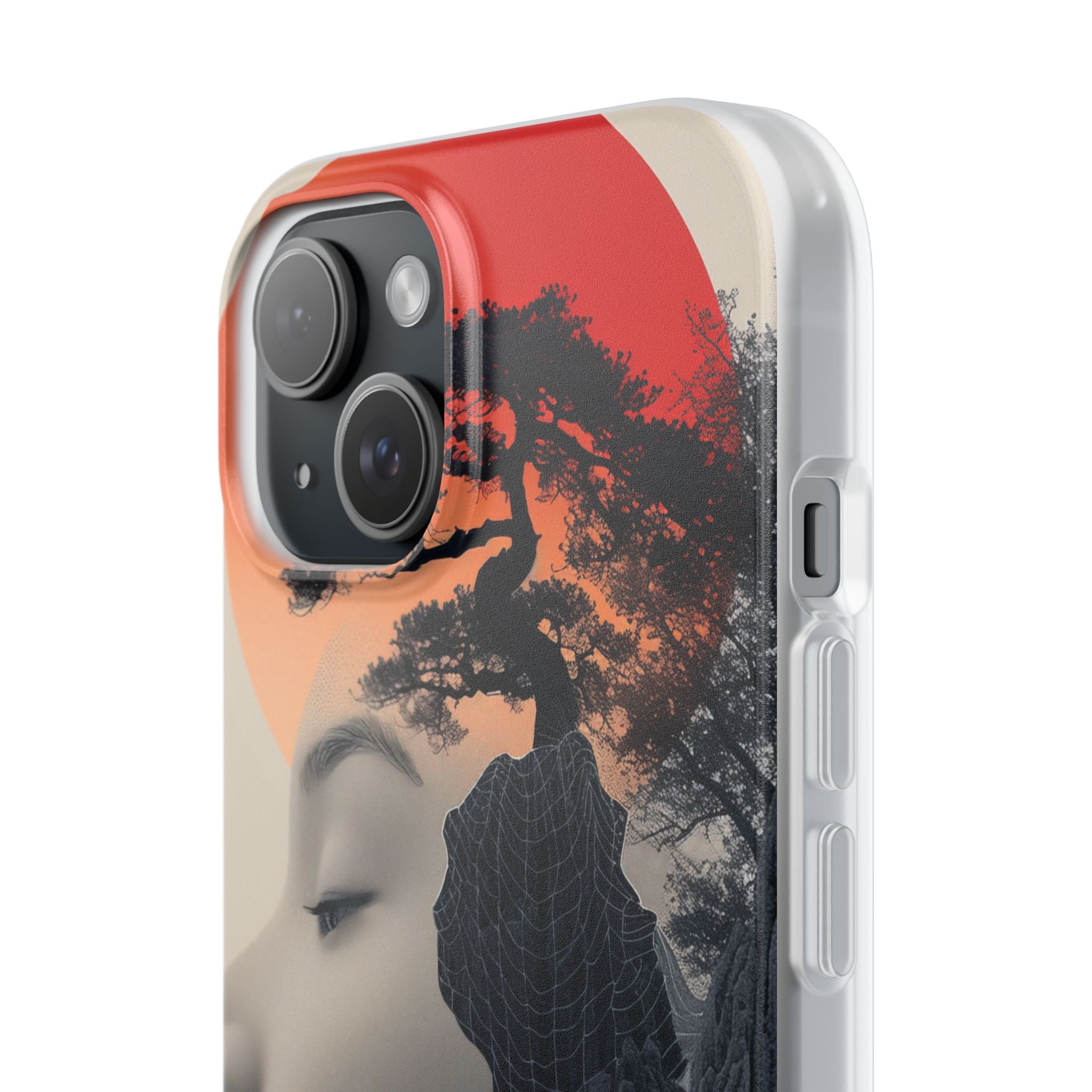 Surreal Zen Harmony iPhone 15 - Flexi Phone Case