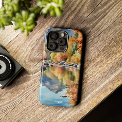 Autumn Leaves Reflect - iPhone Case