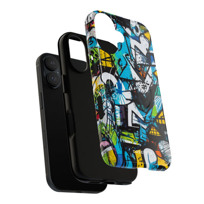 White Ripple Drift iPhone 16 Case - Tough+