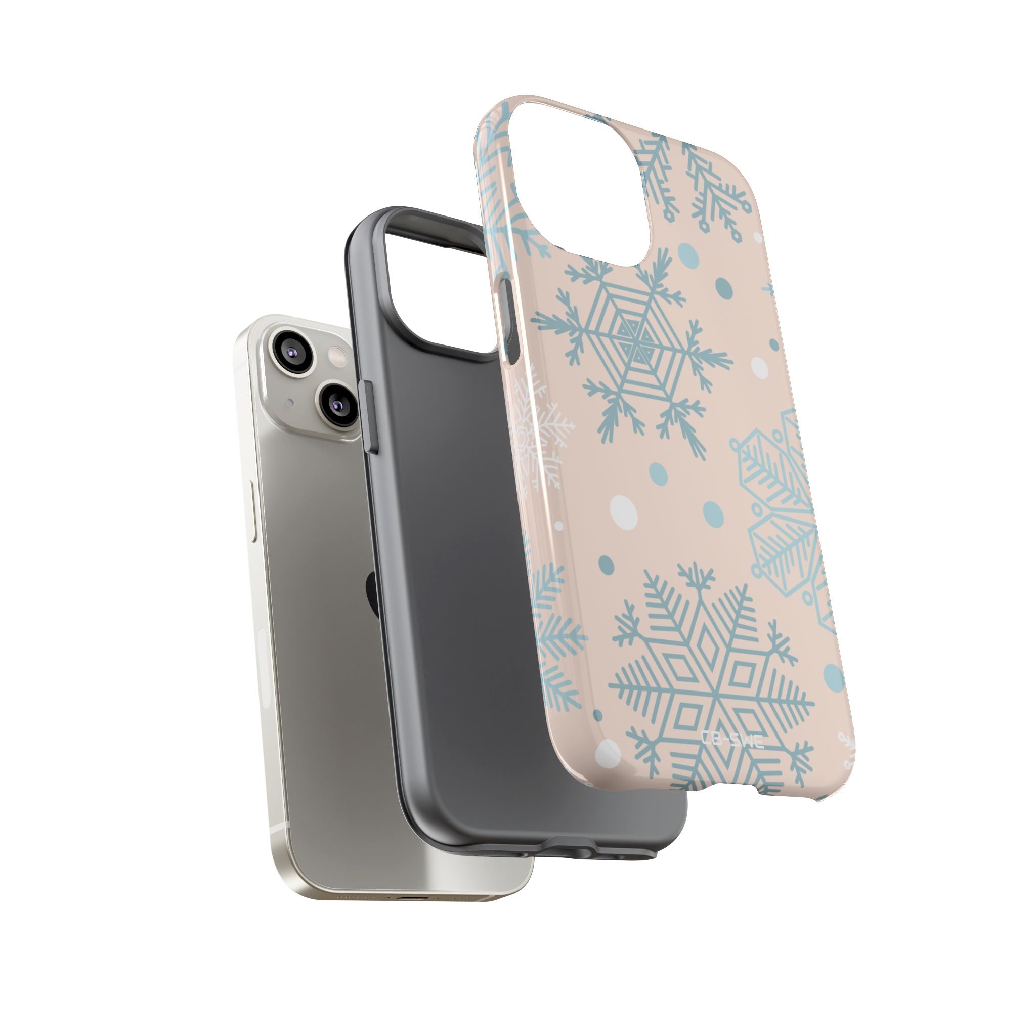 Snowflake Pastel Harmony - iPhone Case