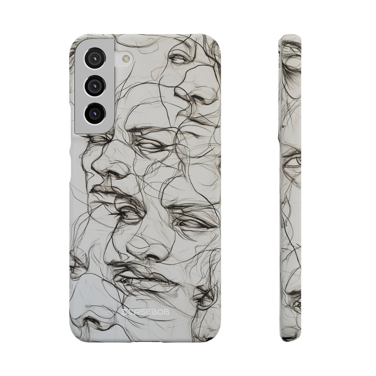 Ethereal Faces | Slim Phone Case for Samsung