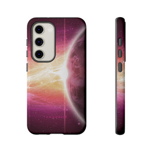 Purple Planets in Space - Protective Phone Case