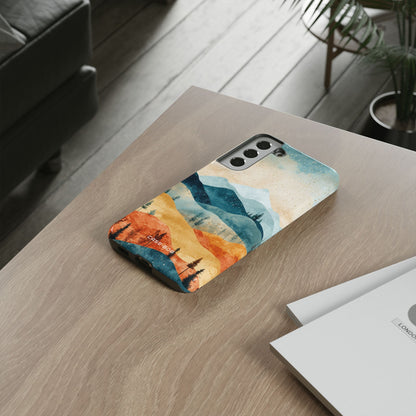 Moonlit Mountains Samsung S22 Plus Case - Tough