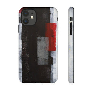 Red Accent Art - Protective Phone Case