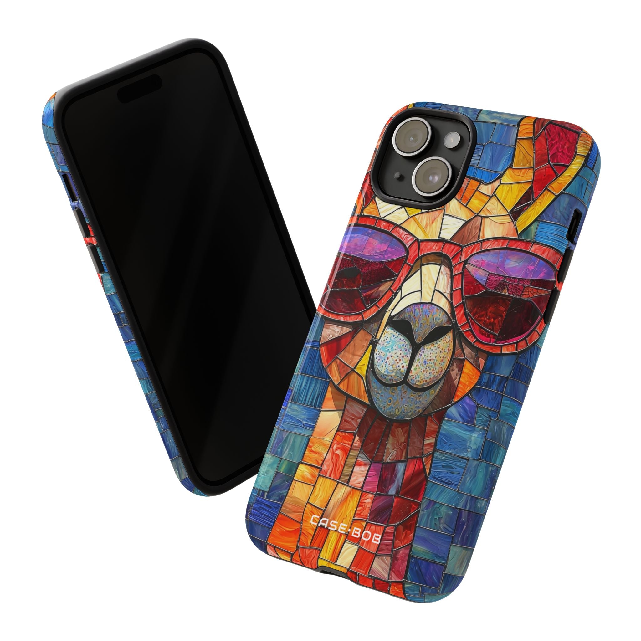 Llama Glow iPhone 15 Plus Case - Tough