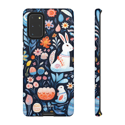 Bunnies Play Among Flowers - Samsung Case