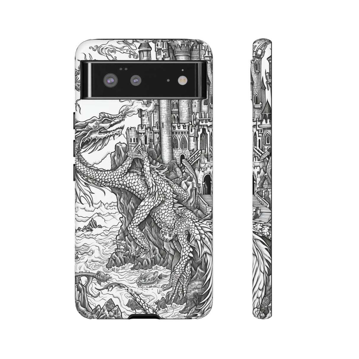 Dragon's Ascent | Protective Phone Case for Google Pixel