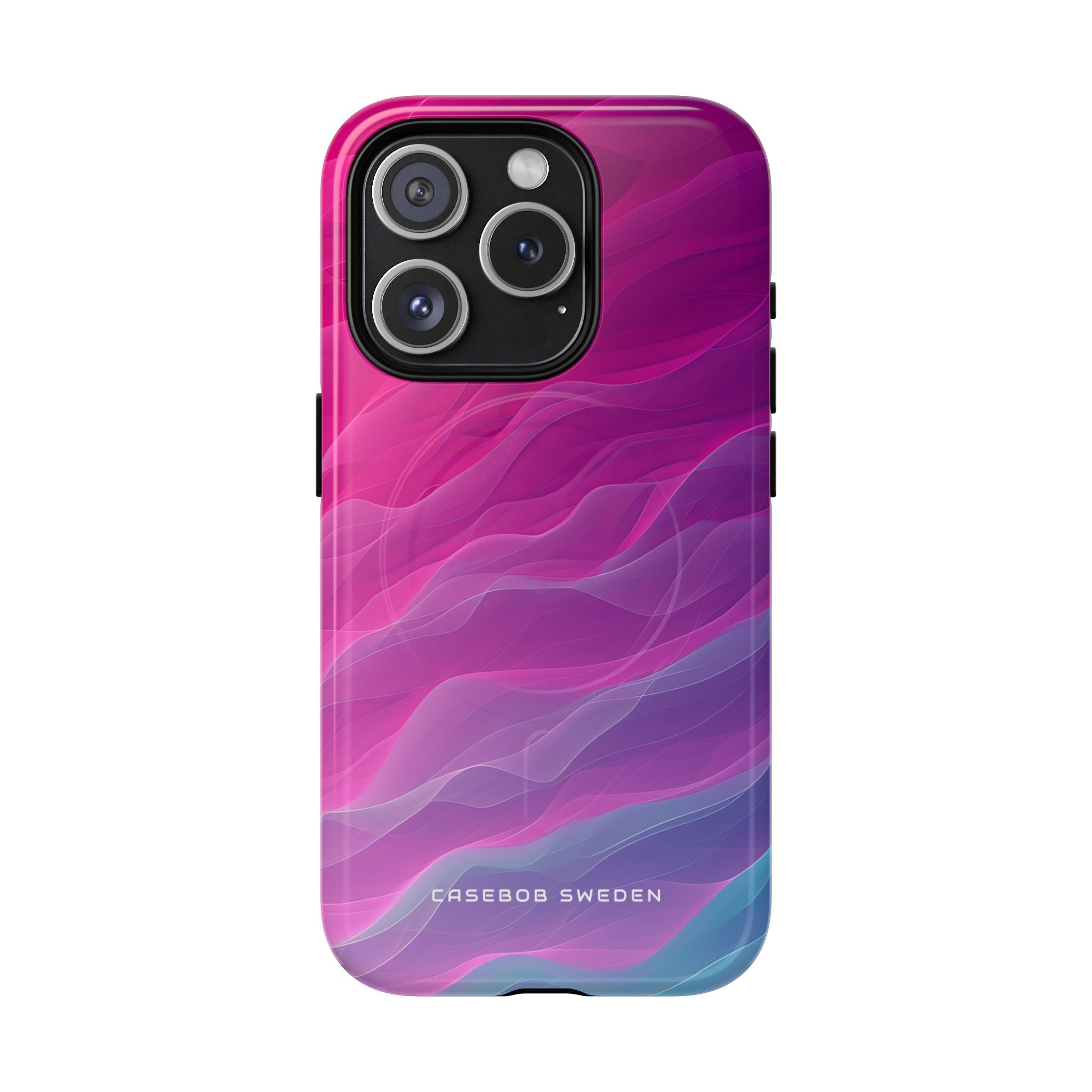 Gradient Oceanflow Waves iPhone 15 | Tough+ Phone Case