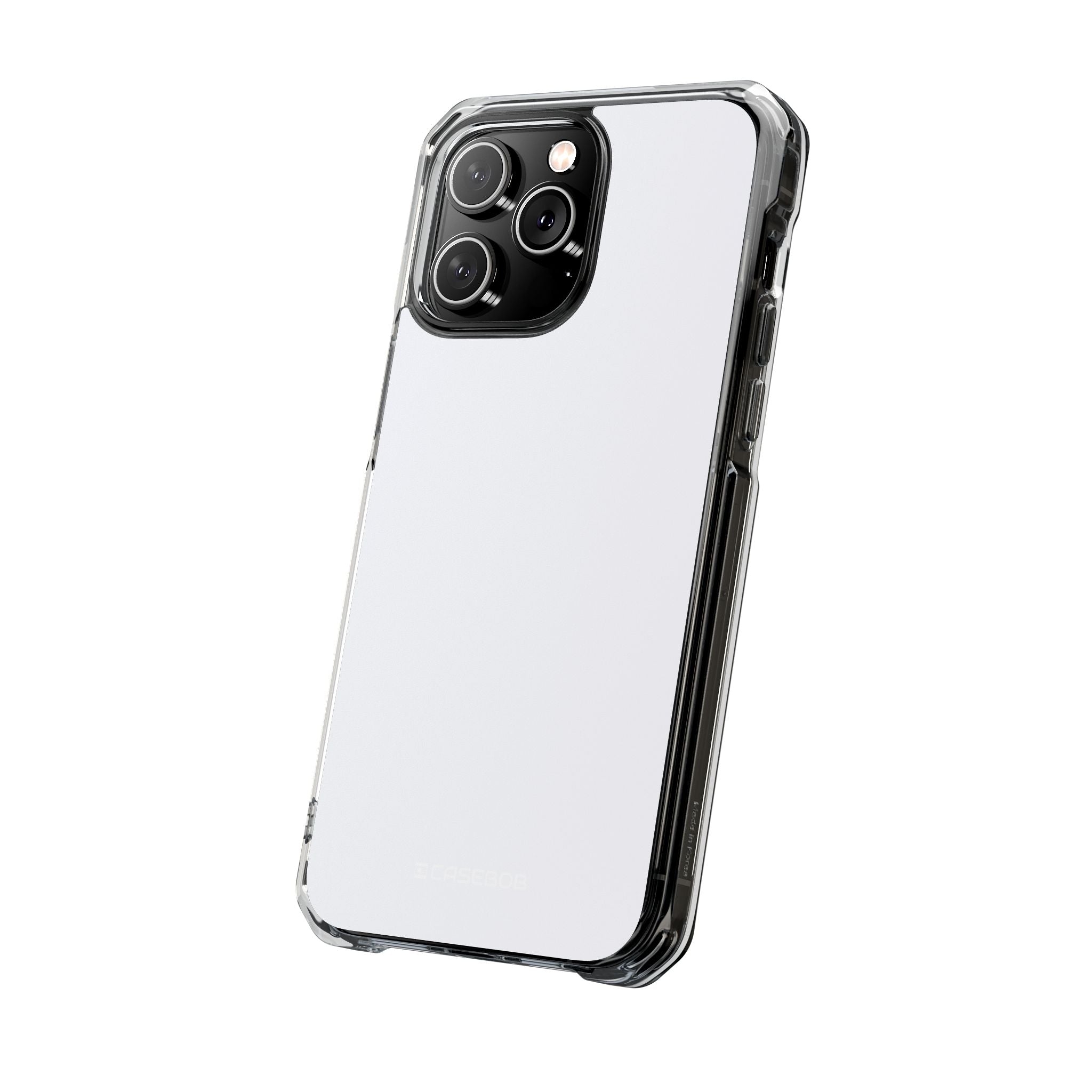 Ghost White - Clear Impact Case for iPhone