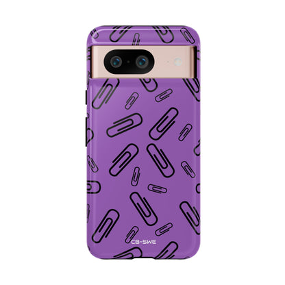 Paperclips Dance Playfully - Google Pixel Case