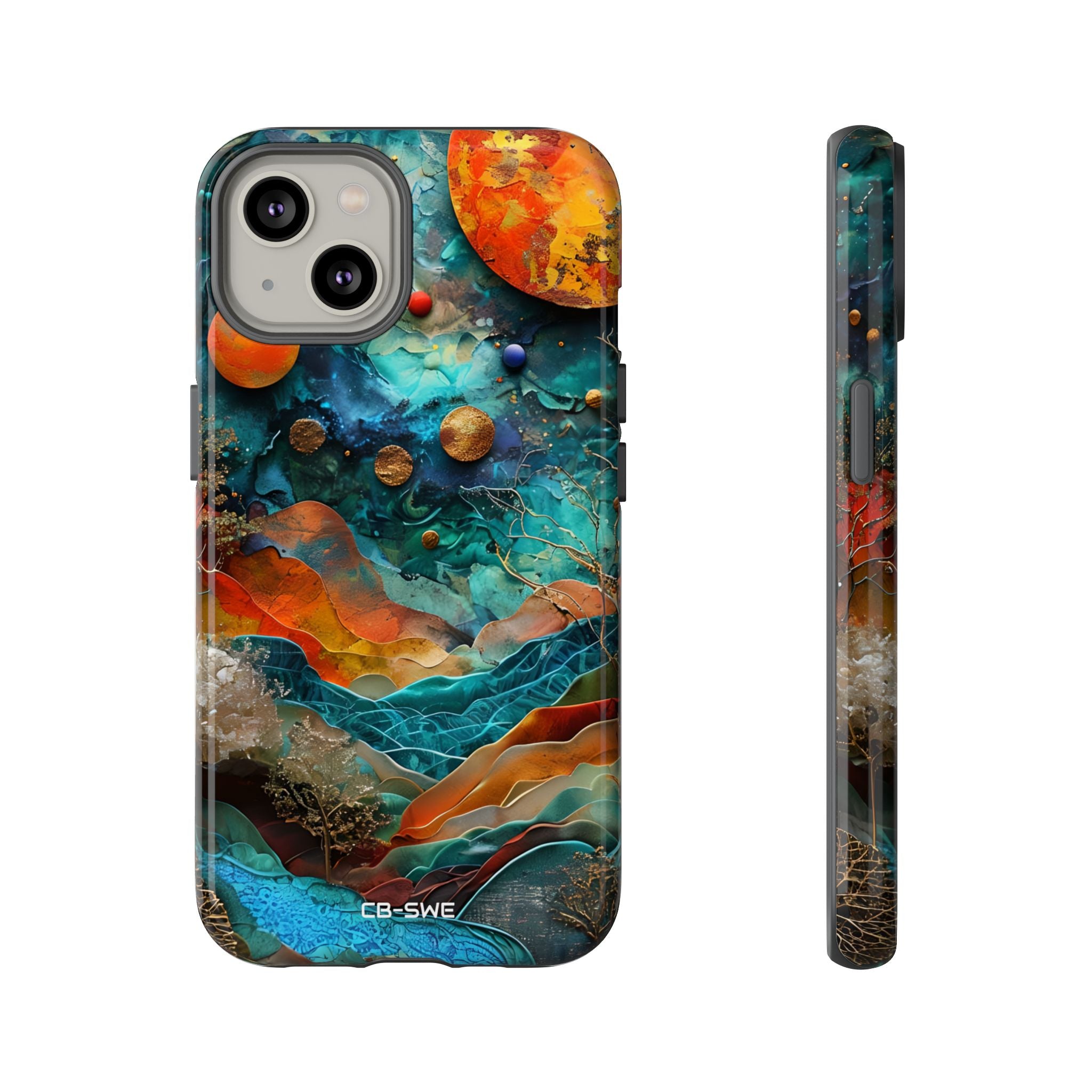 Celestial Wonders Unfold - iPhone Case