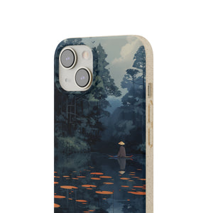 Tranquil Lotus Serenity | Biodegradable Phone Case