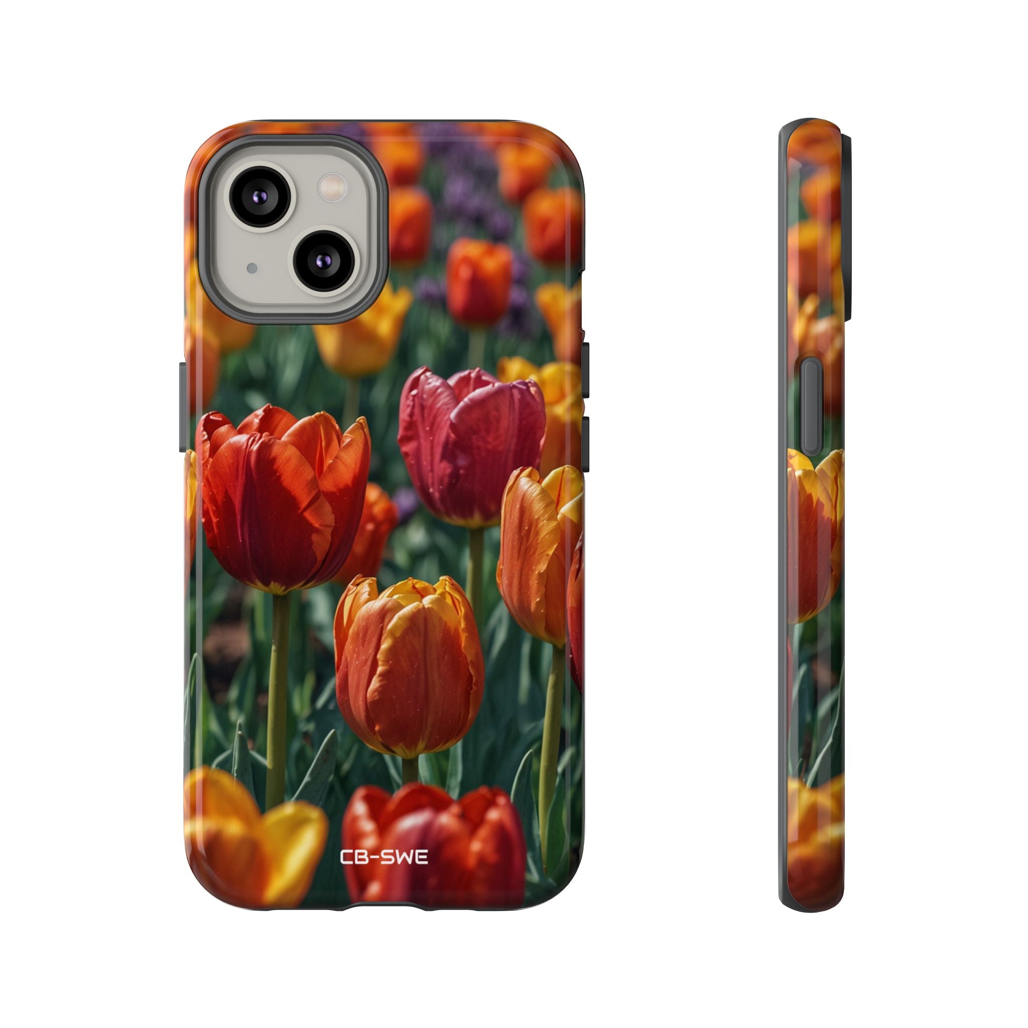 Tulips Embrace Breeze - iPhone Case