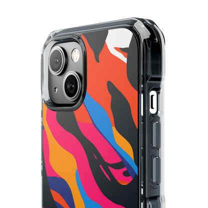 Bold Pantone Pattern - Clear Impact Case for iPhone