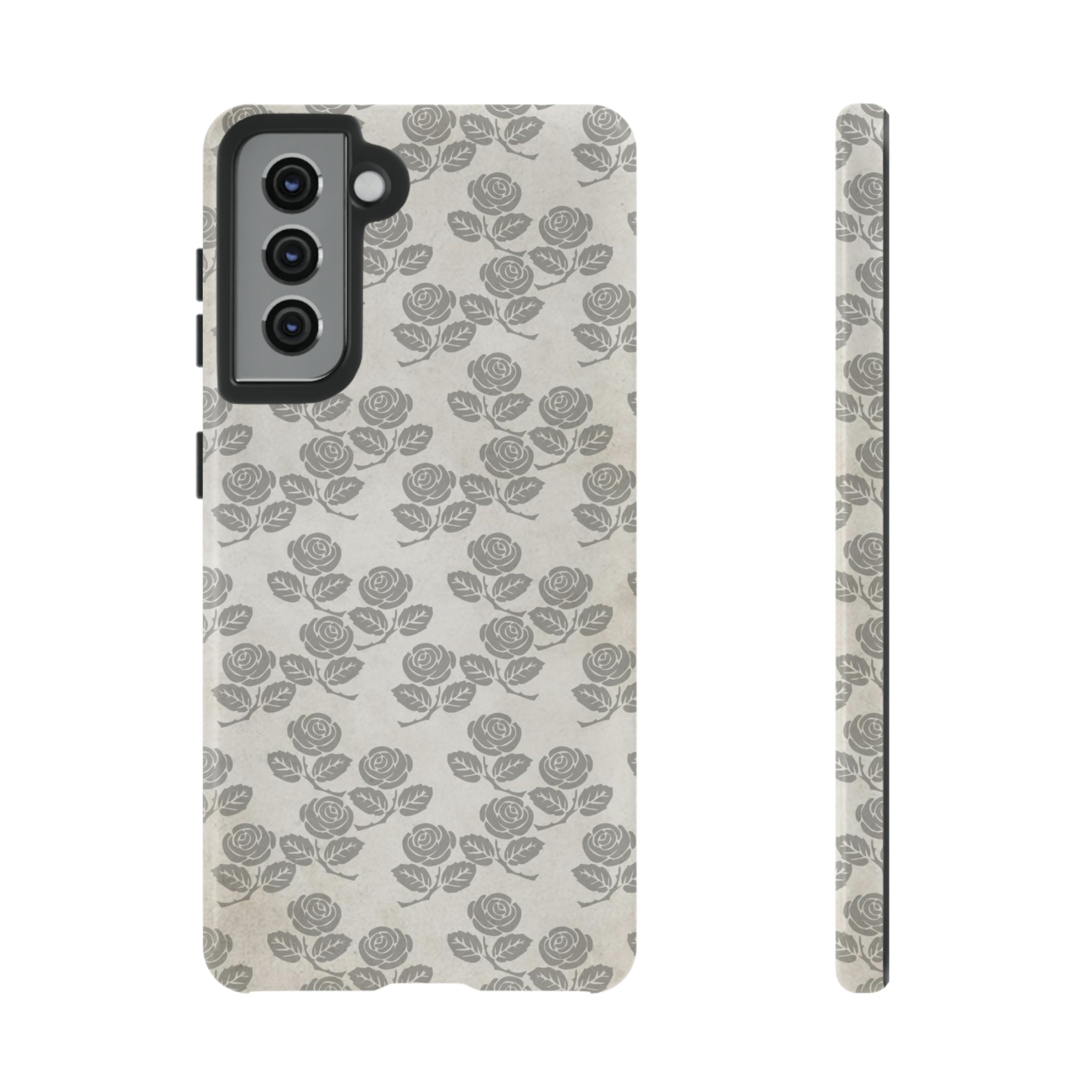 Roseniara Gothic Flower - Protective Phone Case