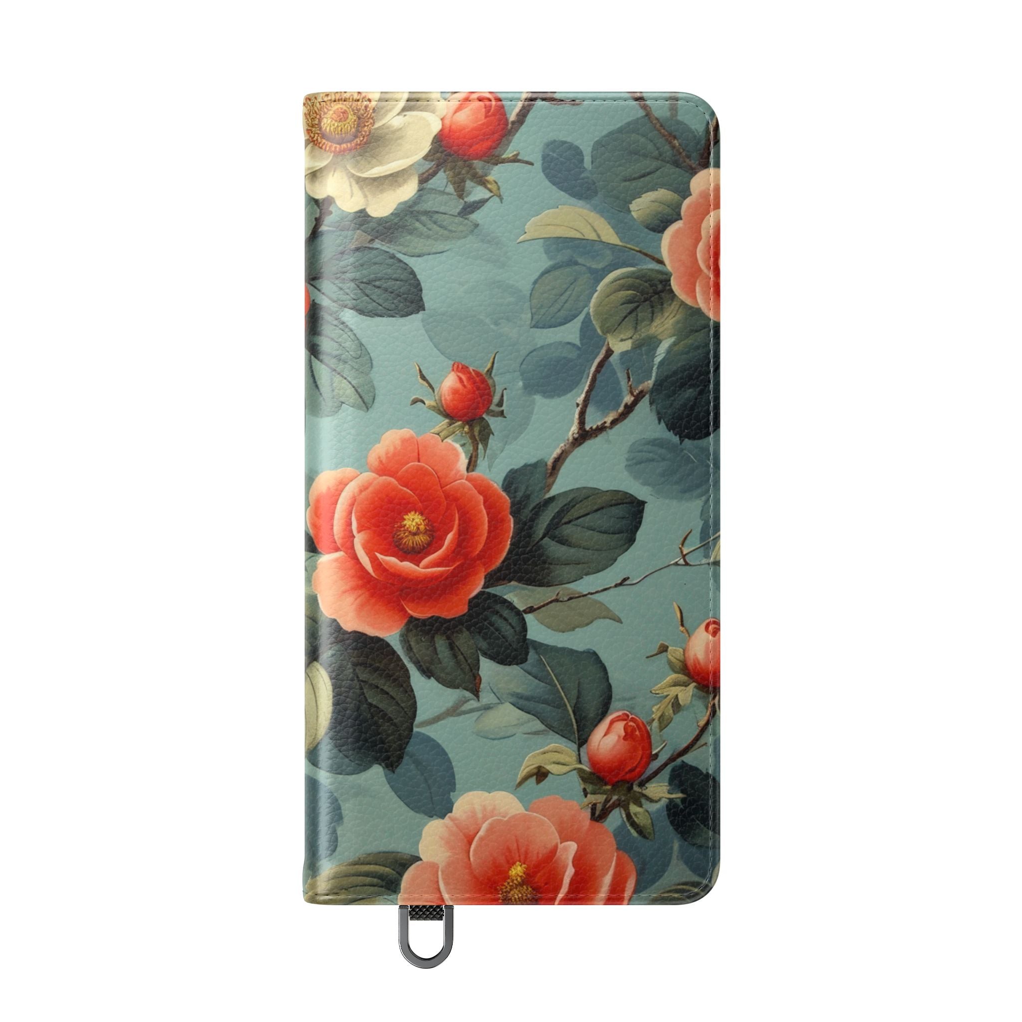 Pink Camellia - Samsung S25 Ultra Case - Wallet