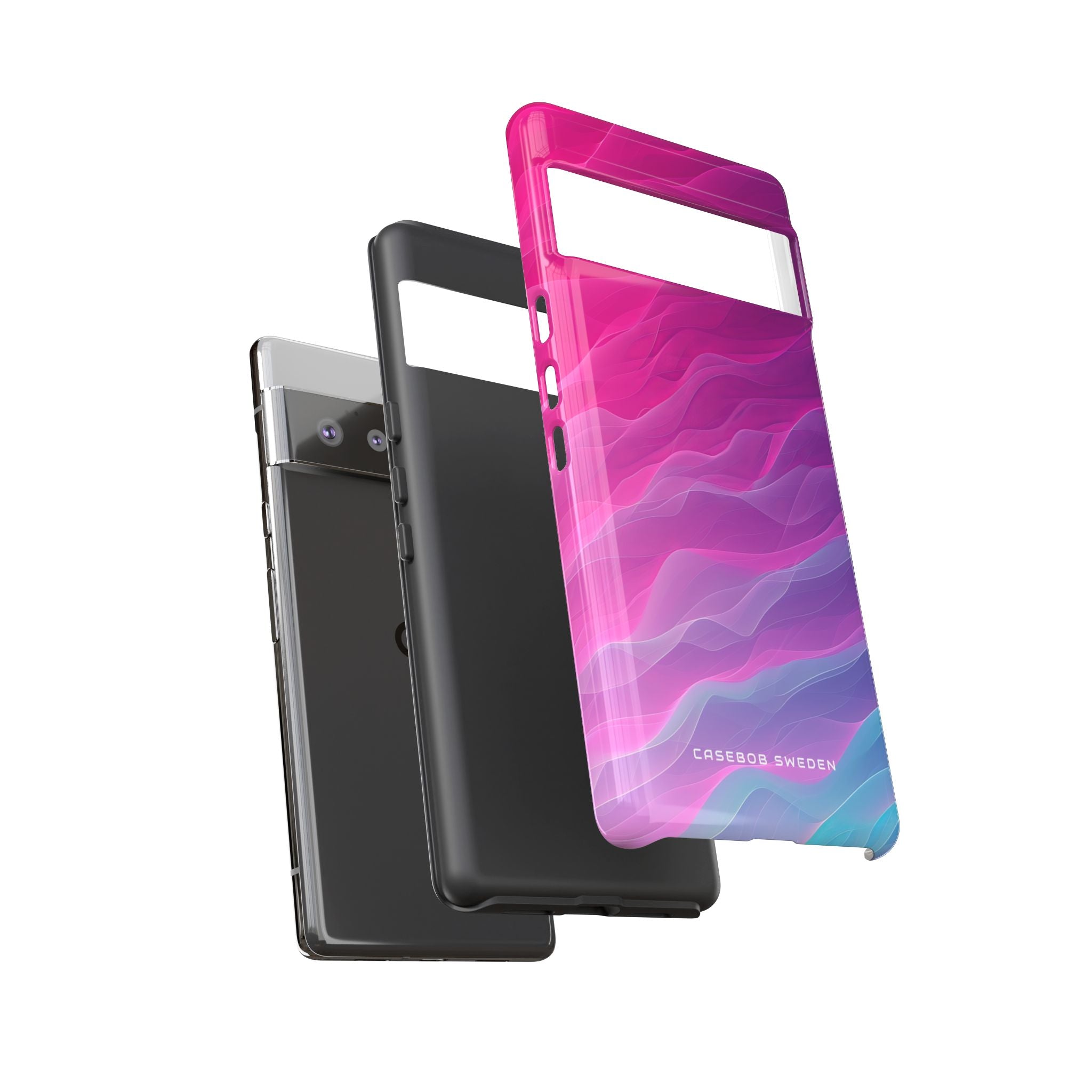 Gradient Oceanflow Waves Google Pixel 6 - Tough Phone Case