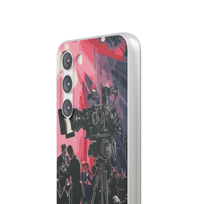 Retro Cinematic Spotlight Samsung S23 - Flexi Phone Case