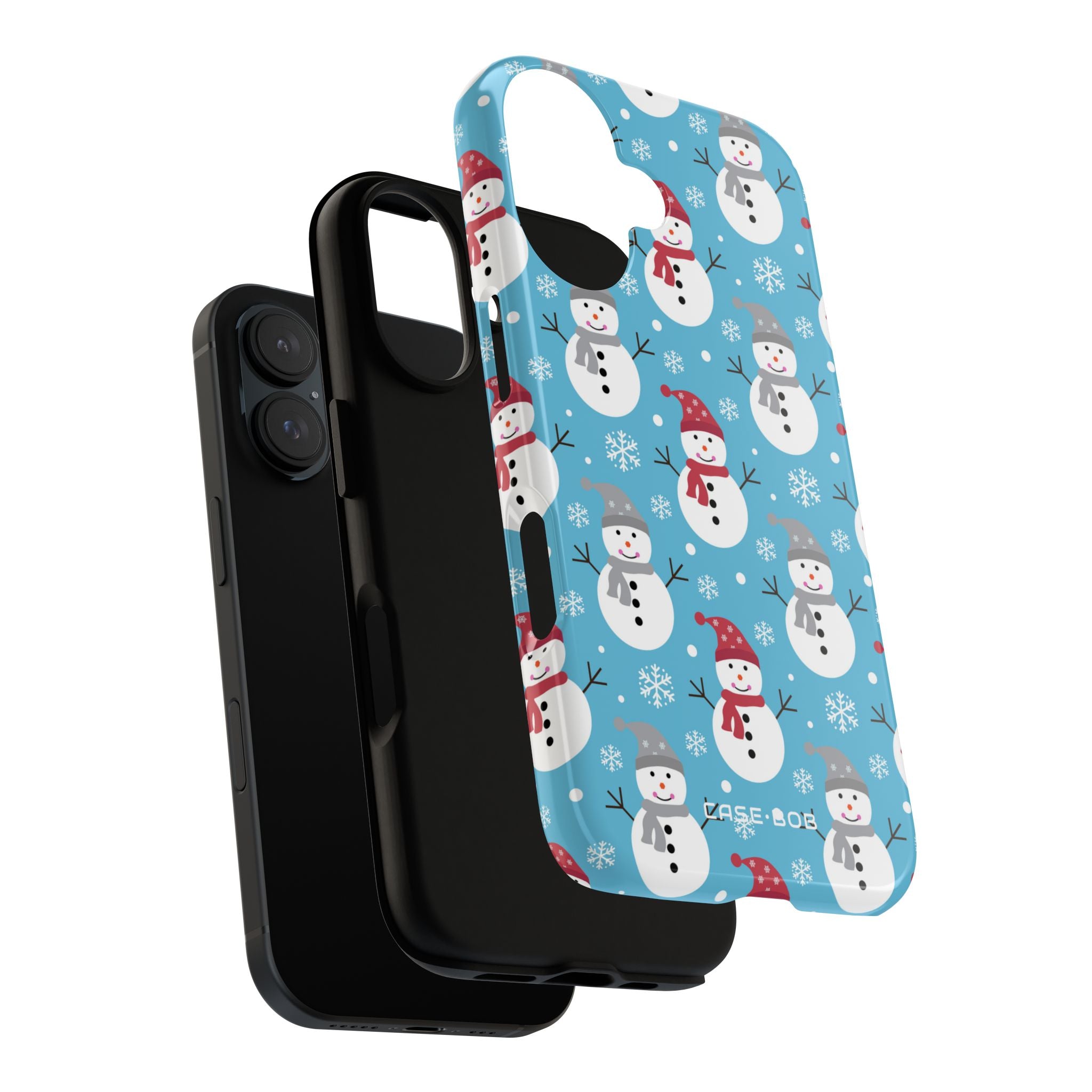Snowman Parade iPhone 16 Plus Case - Tough