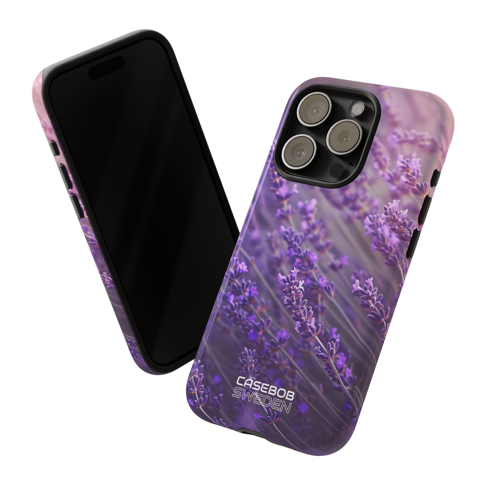 Lavendel Droomlandschap iPhone 15 - Tough