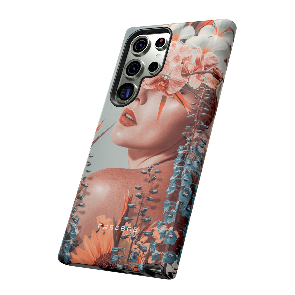 Contemporary Flowers - Protective Phone Case