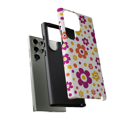 Retro Floral Playfulness - Samsung Case
