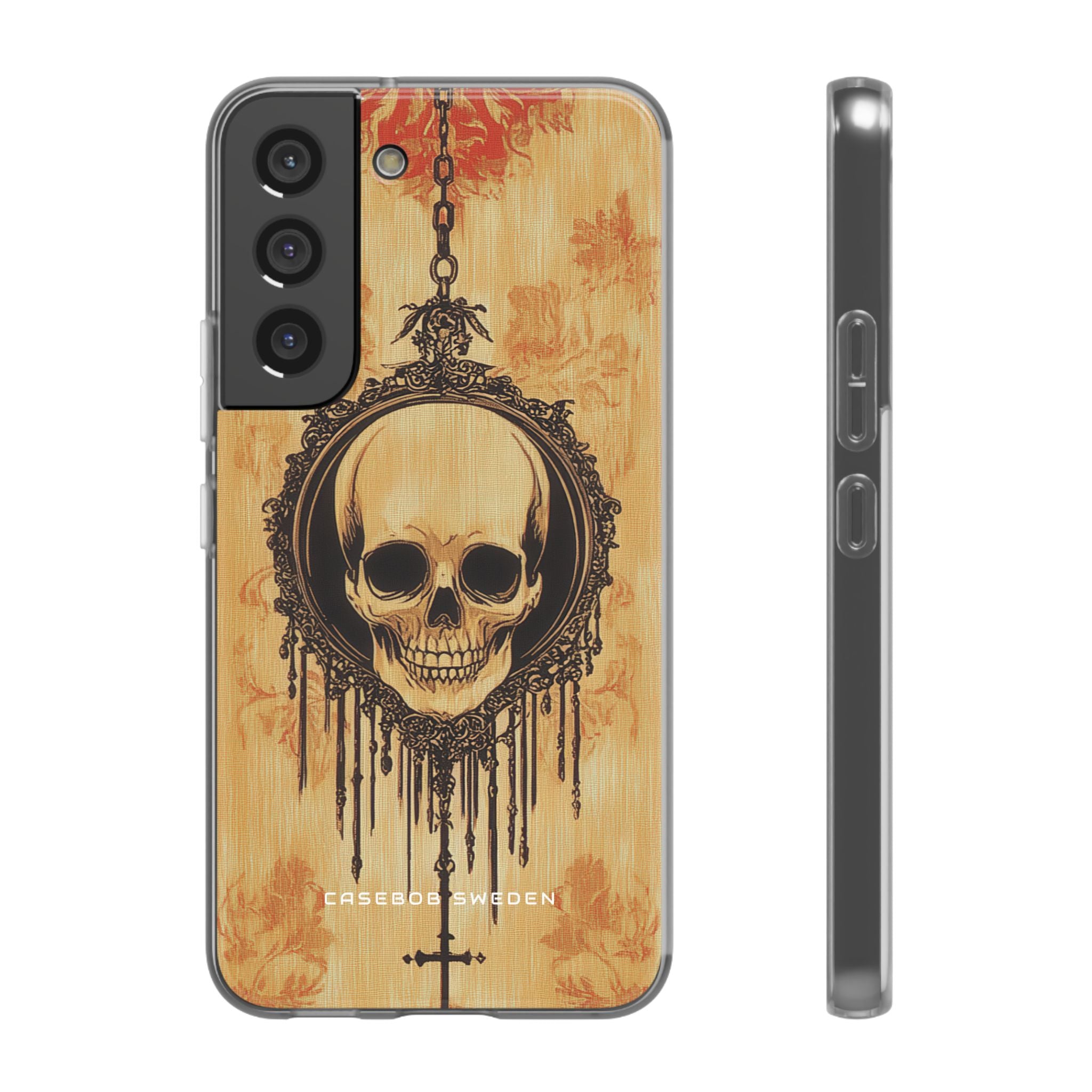 Gothic Skull Elegance Samsung S22 - Flexi Phone Case