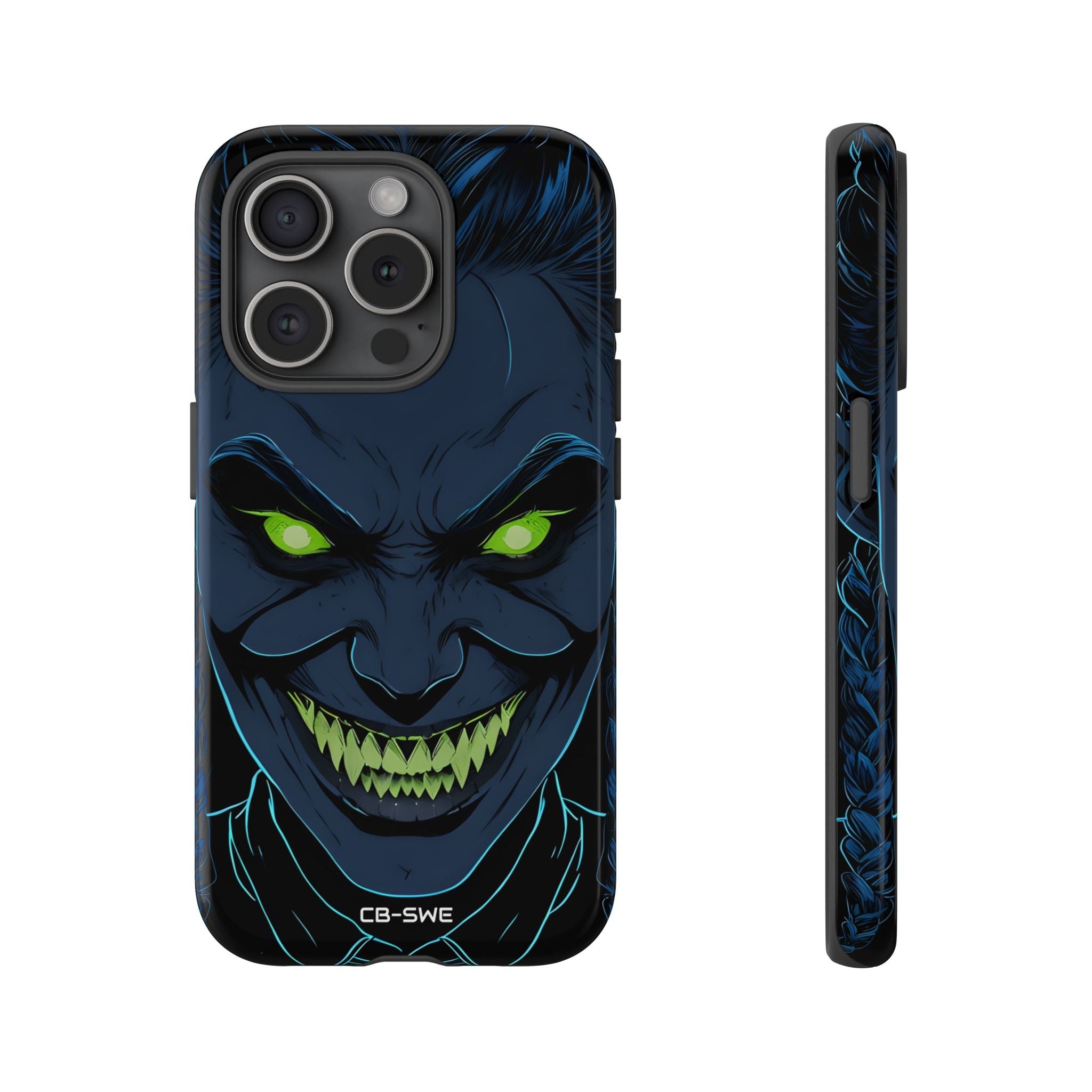 Glowing Eyes Dark Fiend - iPhone Case