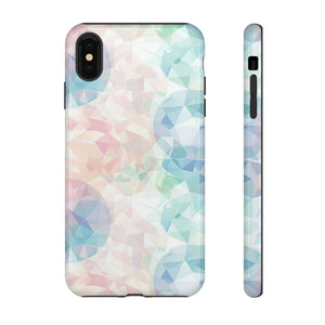 Geometric Intricacy: Pastel Precision - Protective Phone Case