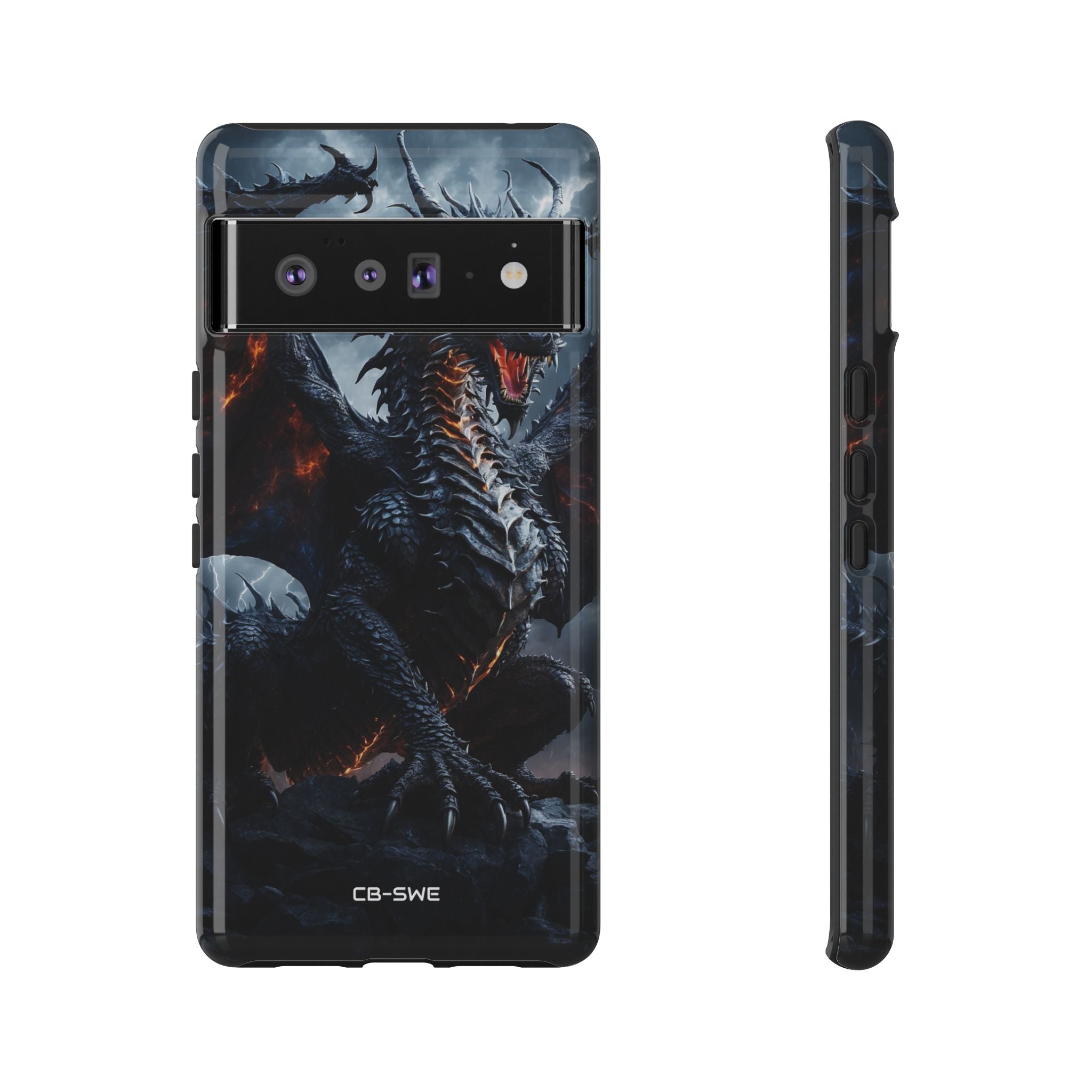 Fiery Wings Unleashed - Google Pixel Case