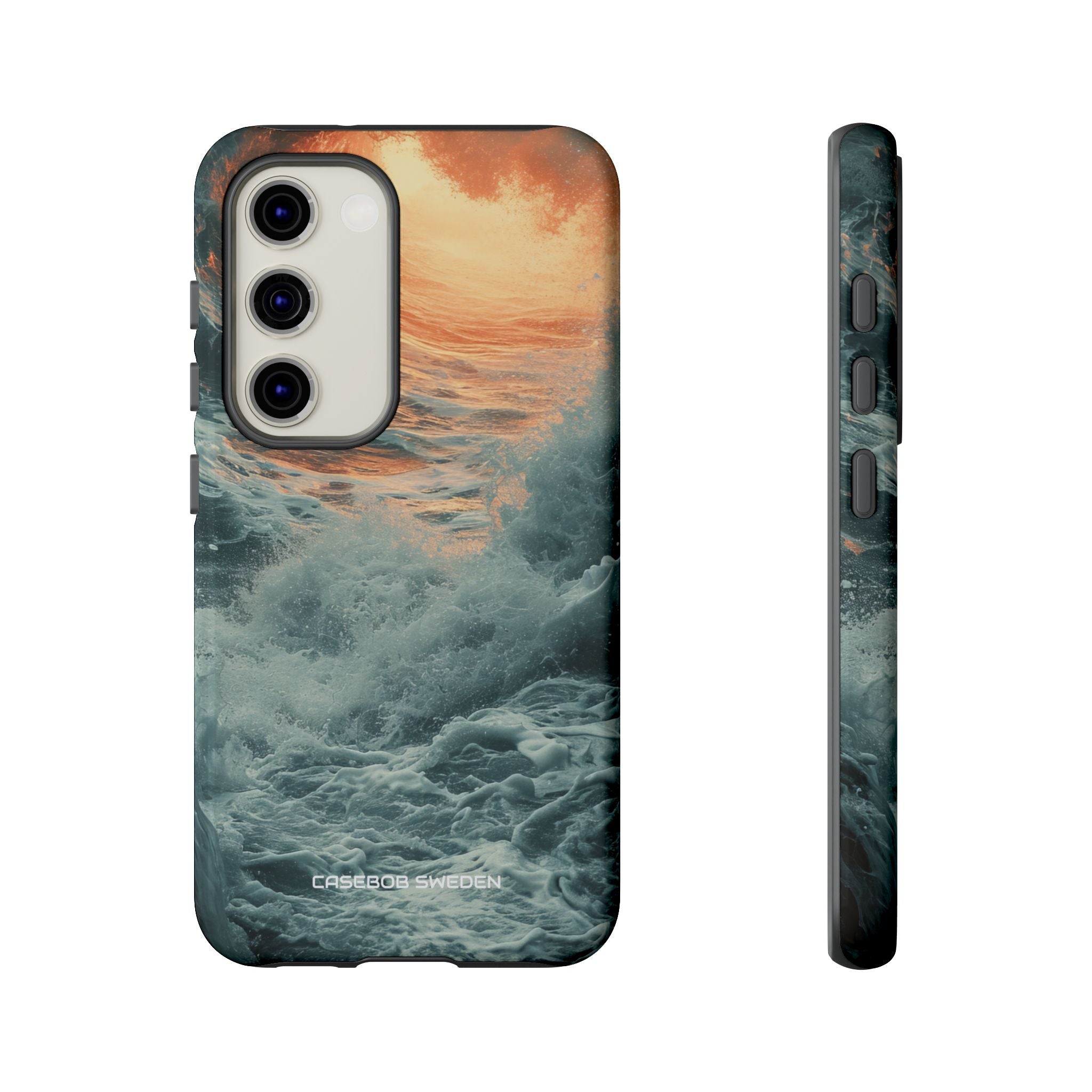 Fiery Wave Power - Tough Samsung S23 Phone Case