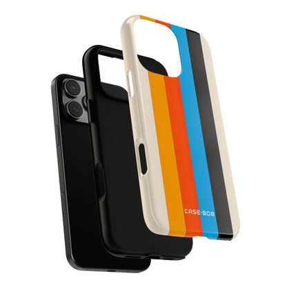 Vivid Stripe Harmony iPhone 16 Pro Max Case - Tough