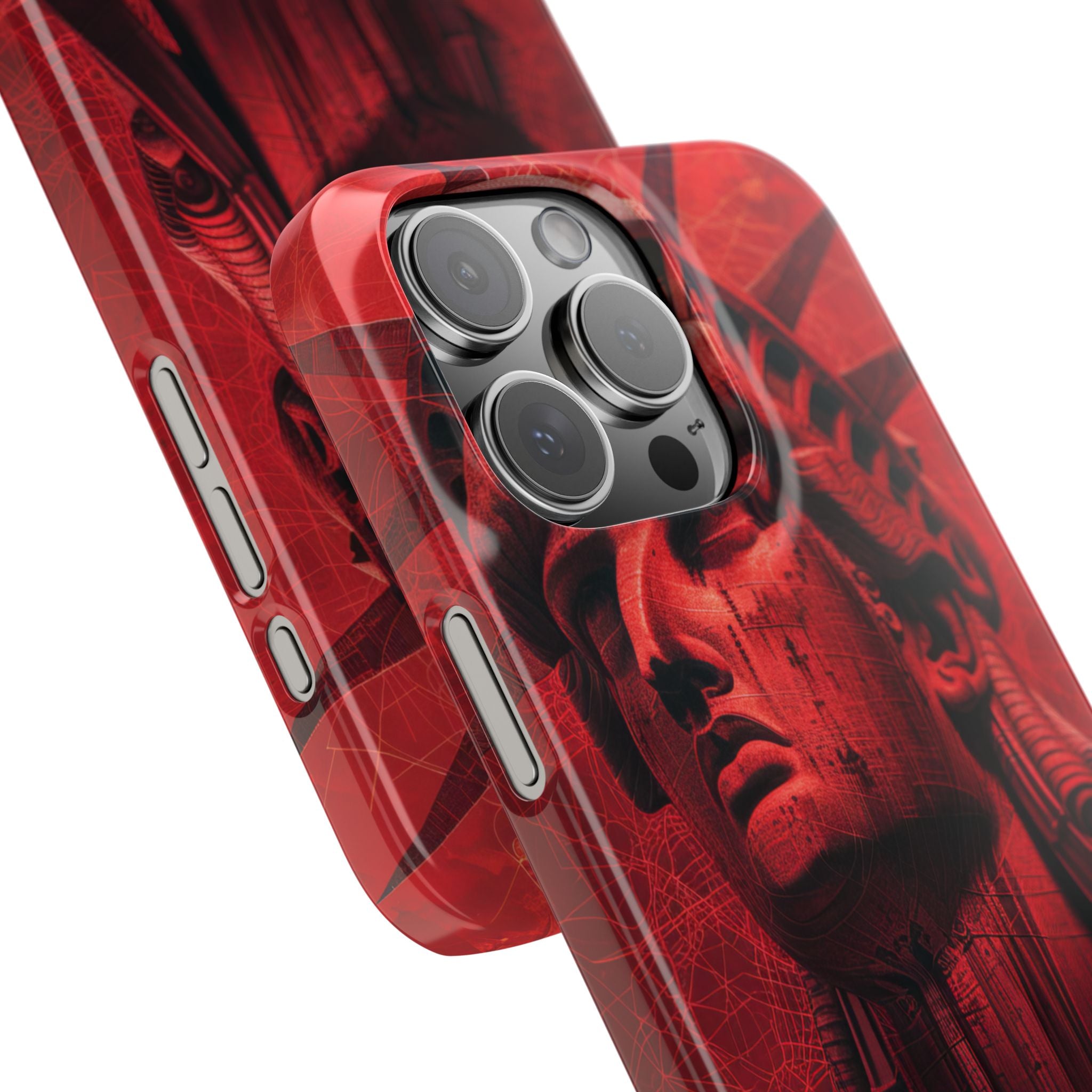 Zen Red Liberty Vision iPhone 16 - Slim Phone Case