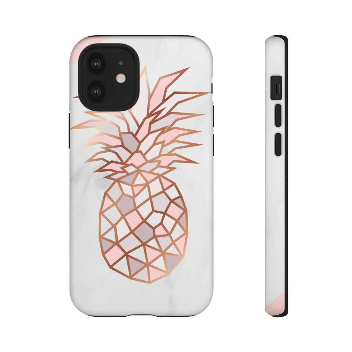 Pineapple Rose Gold - Protective Phone Case