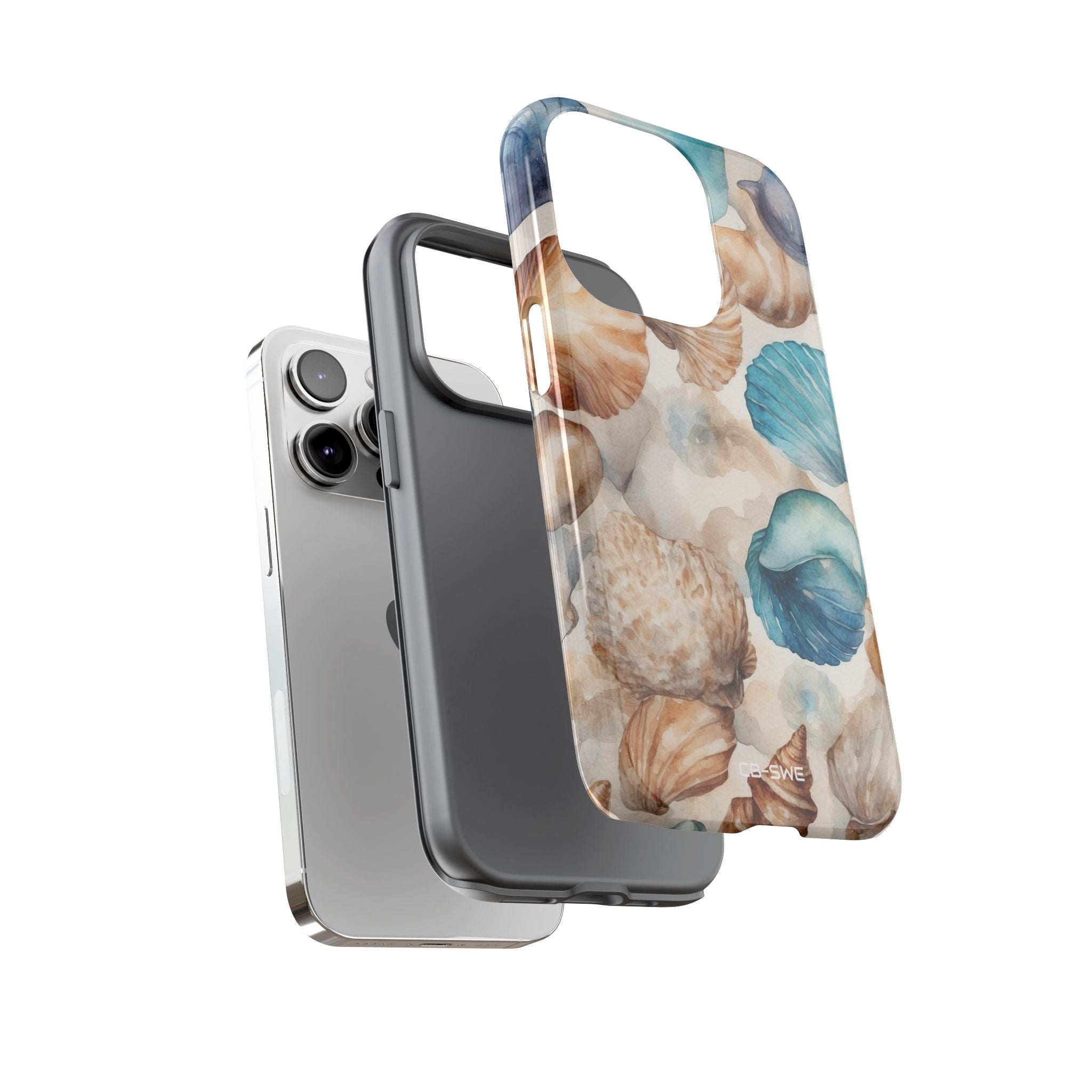 Seashells Embrace Shore - iPhone Case