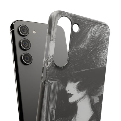 Timeless Elegance in Monochrome Samsung S23 - Slim Phone Case