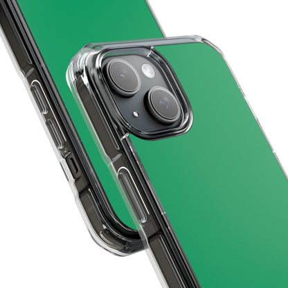 Jade Green - Clear Impact Case for iPhone