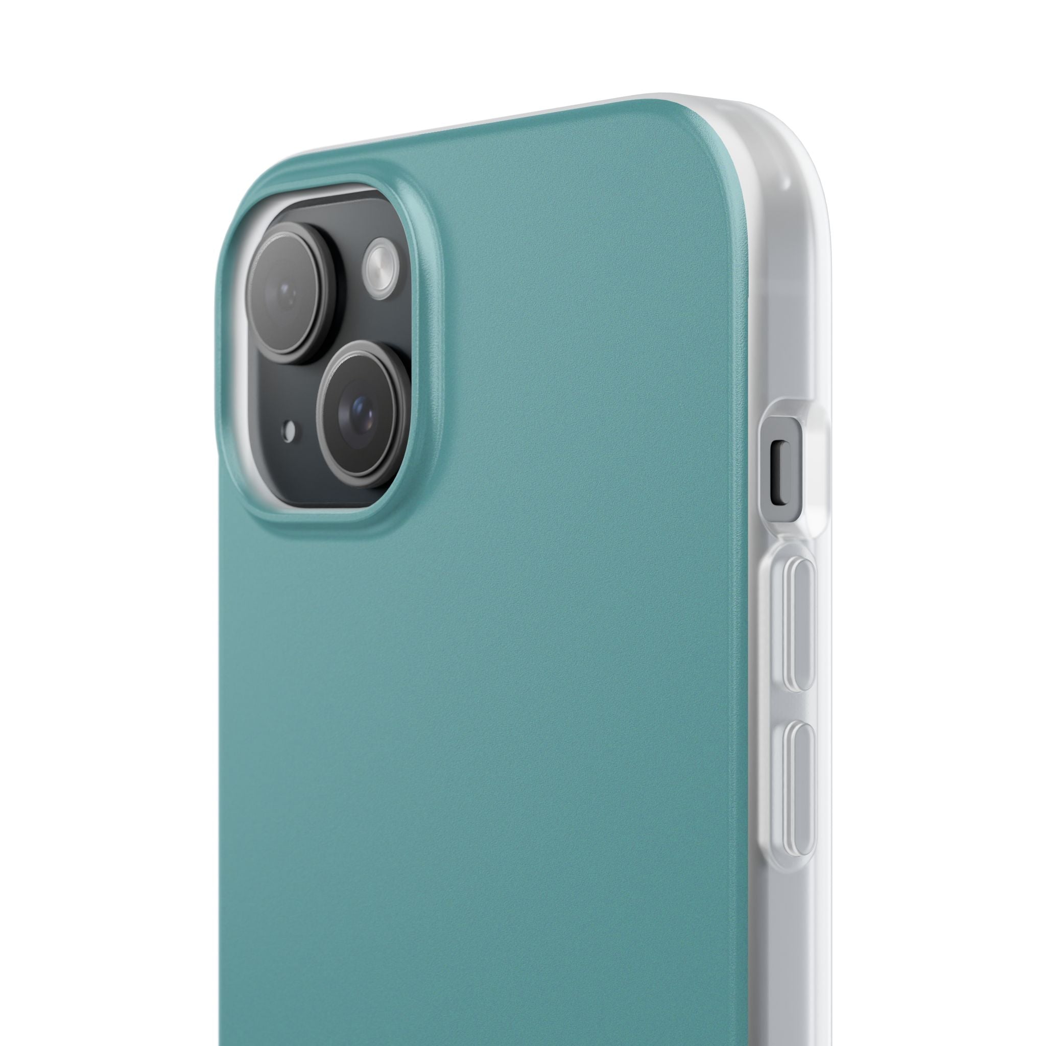 Cadet Blue iPhone 15 - Flexi Phone Case