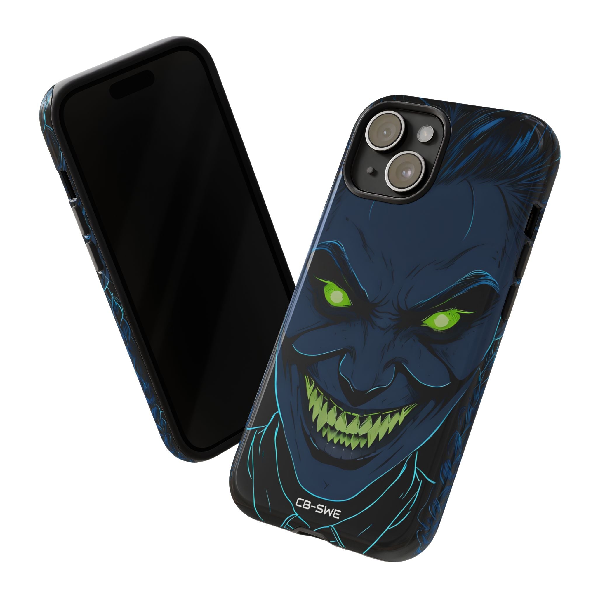 Glowing Eyes Dark Fiend - iPhone Case