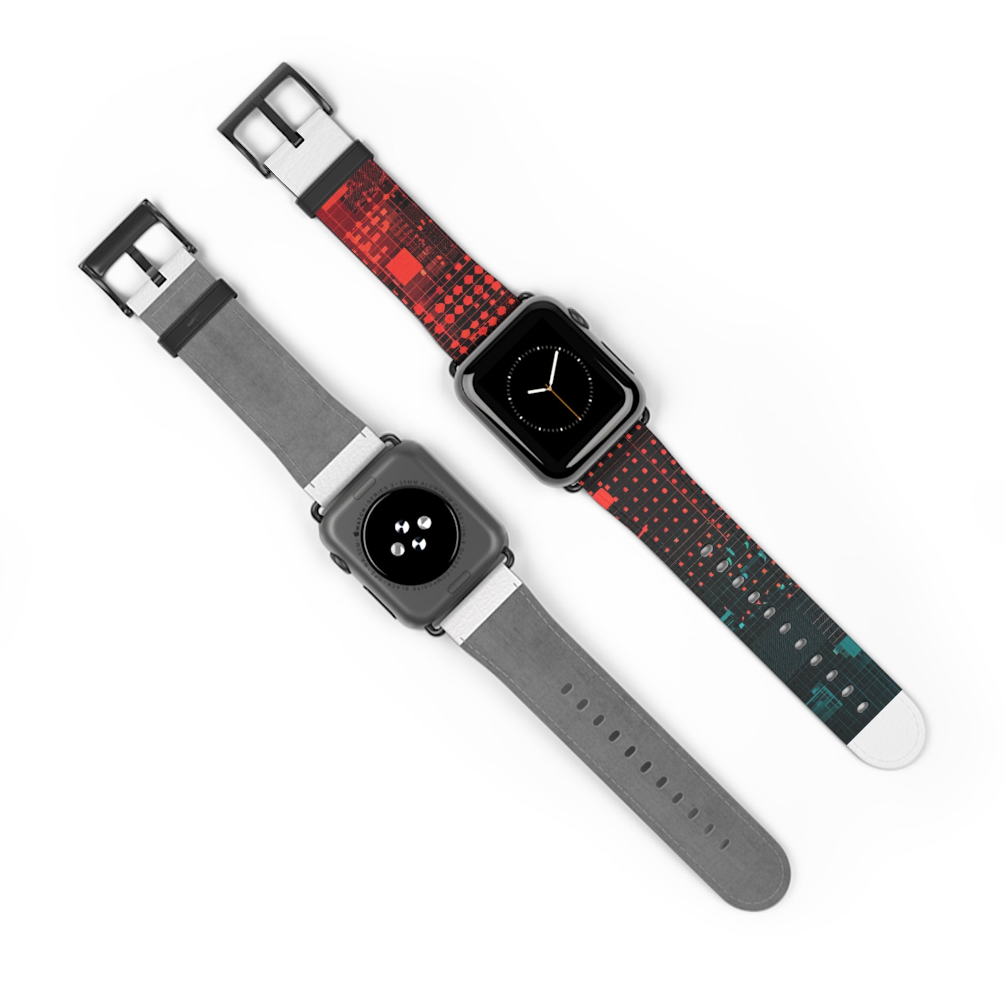 Crimson Circuit - Watch Band