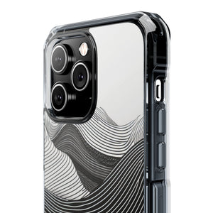 Optical Fluidity - Phone Case for iPhone (Clear Impact - Magnetic)