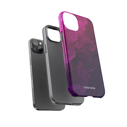 Violet Swirl iPhone 14 Plus Case - Tough