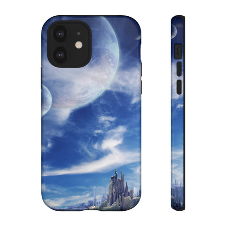 Landscape in fantasy planet 89 - Protective Phone Case