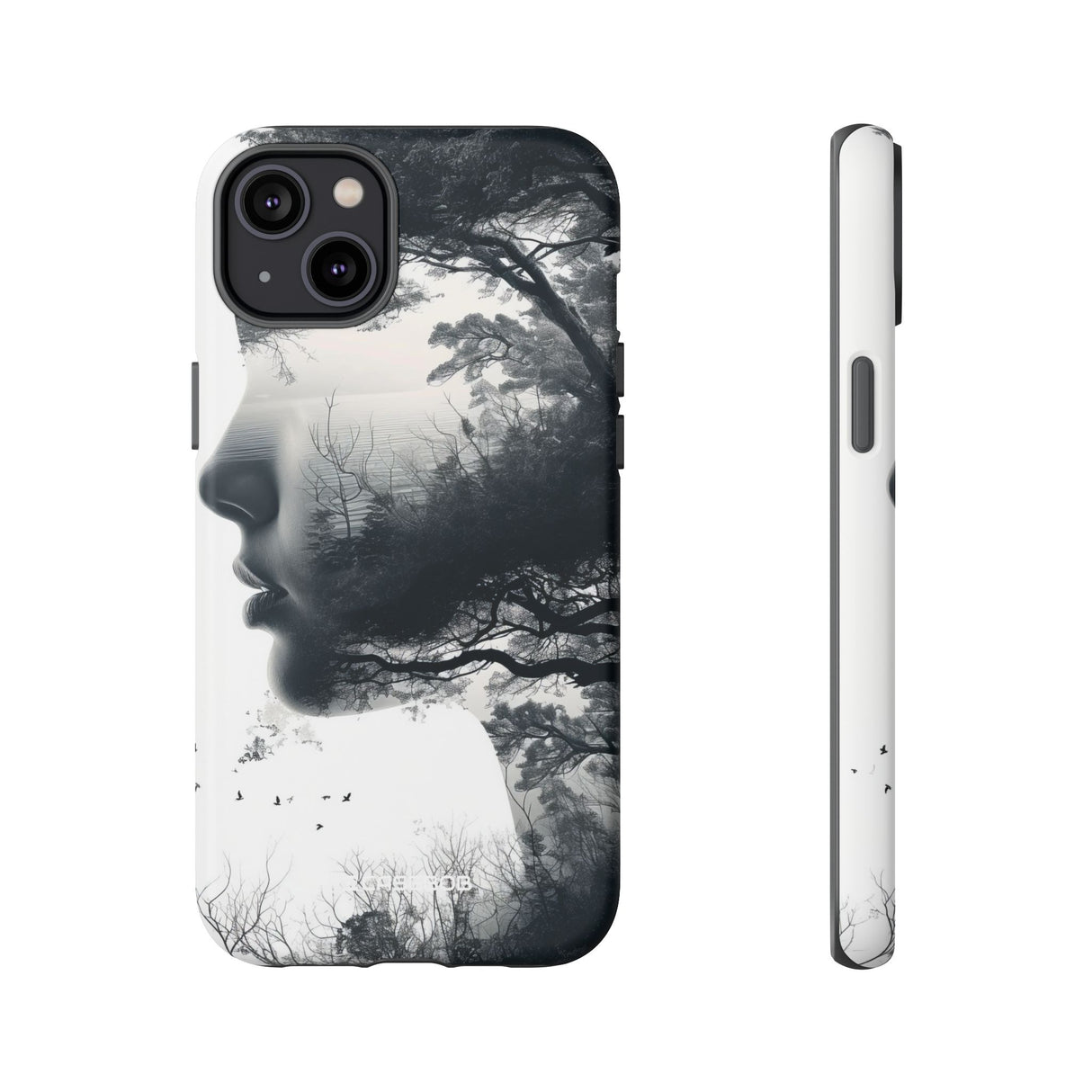 **Nature Silhouette** | Protective Phone Case for iPhone