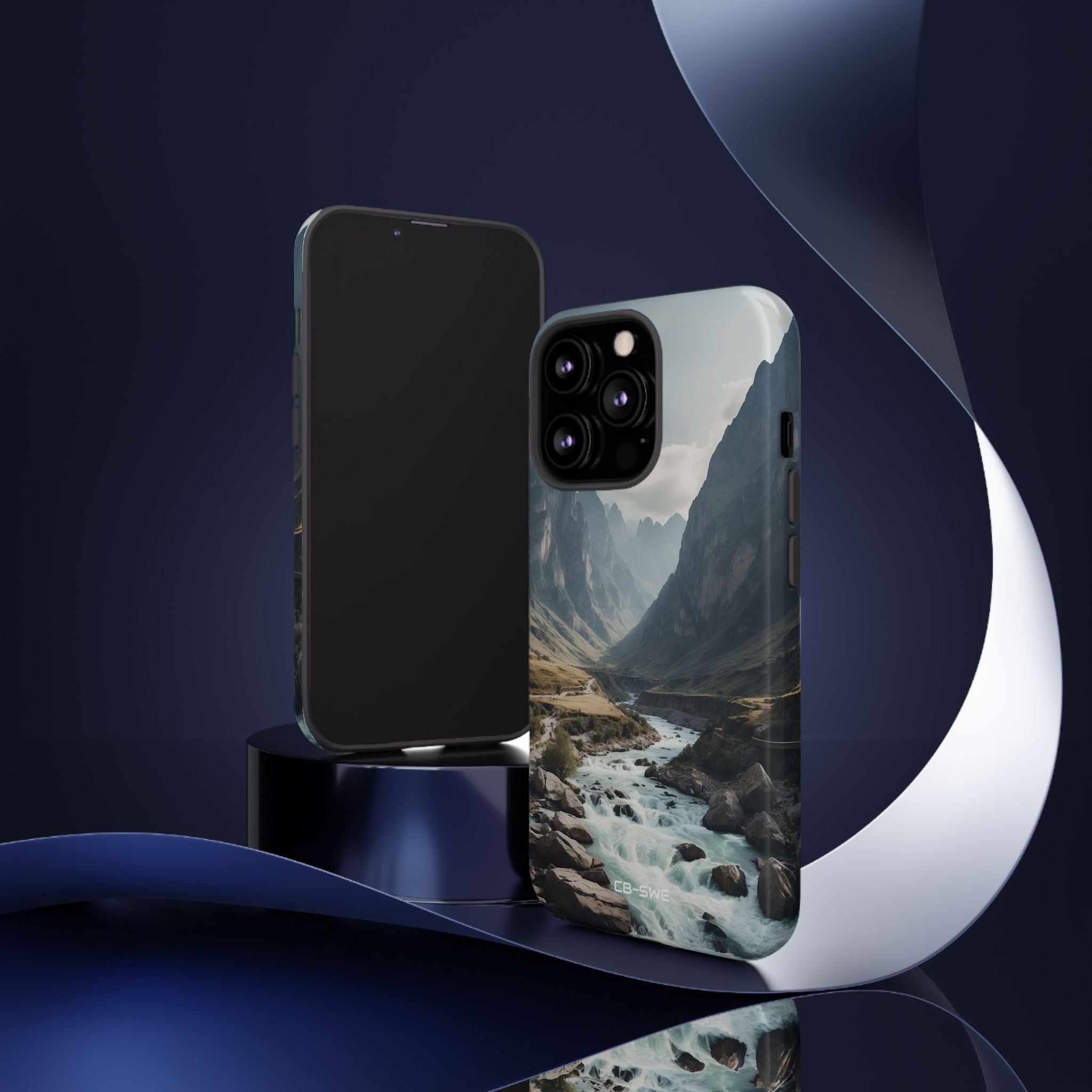 Mountain Peaks Arise - iPhone Case